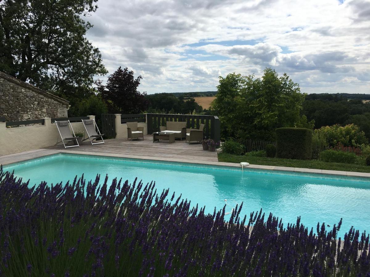 La Ferme Buissonniere Bed & Breakfast Bardou Luaran gambar