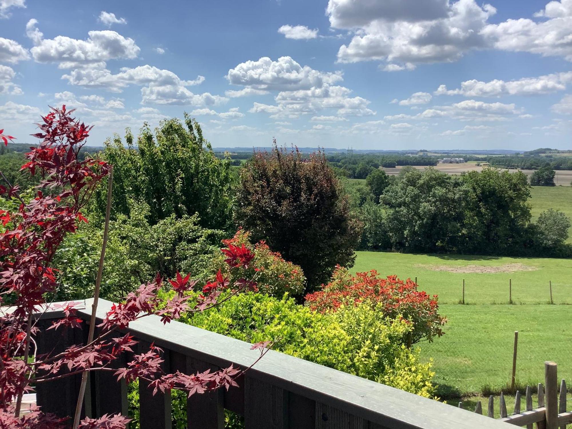 La Ferme Buissonniere Bed & Breakfast Bardou Luaran gambar